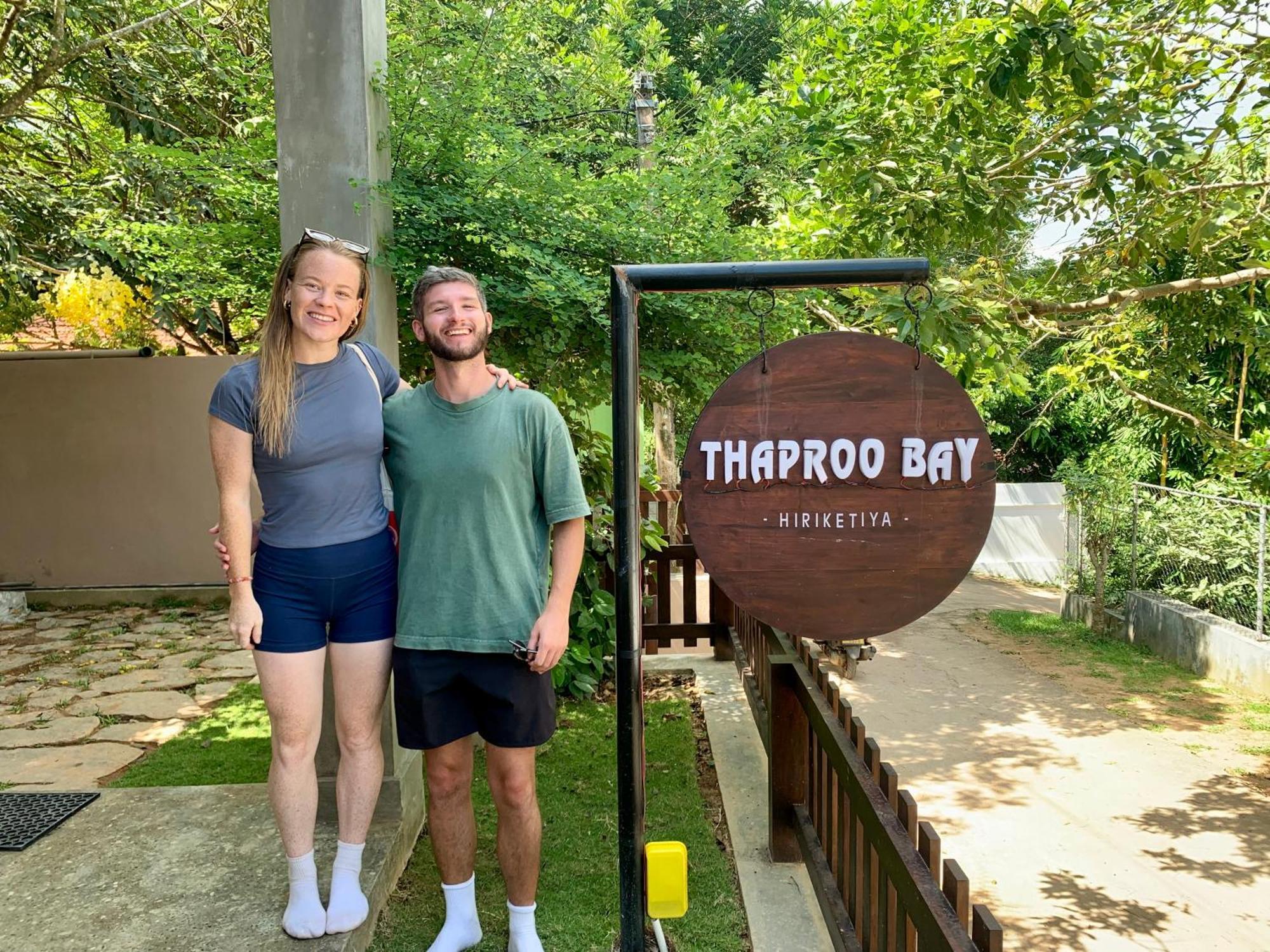 Thaproo Bay Hiriketiya Bed and Breakfast Dikwella Exteriör bild